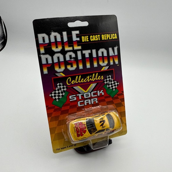 Harry Gant Pole Position MAC Tools #7 Stock‎ Car NASCAR Diecast Factory Sealed - Picture 1 of 3